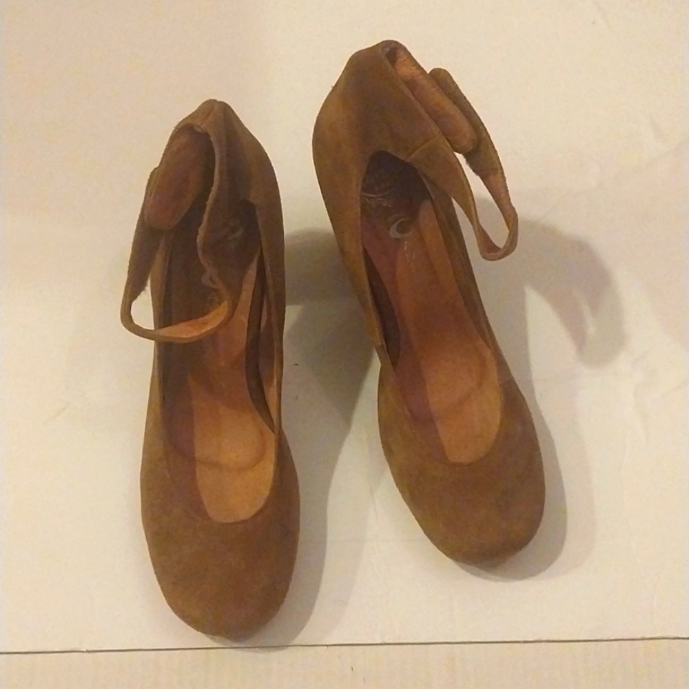Jeffrey Campbell California Aurora Ibiza Last womens shoes size 10 brown suede - Picture 1 of 8